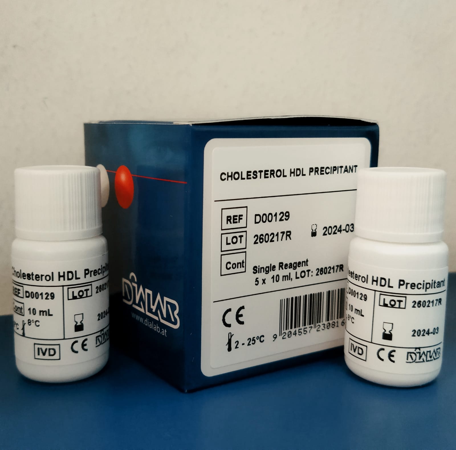 DIALAB Cholesterol HDL Precipitant 5x10 ml